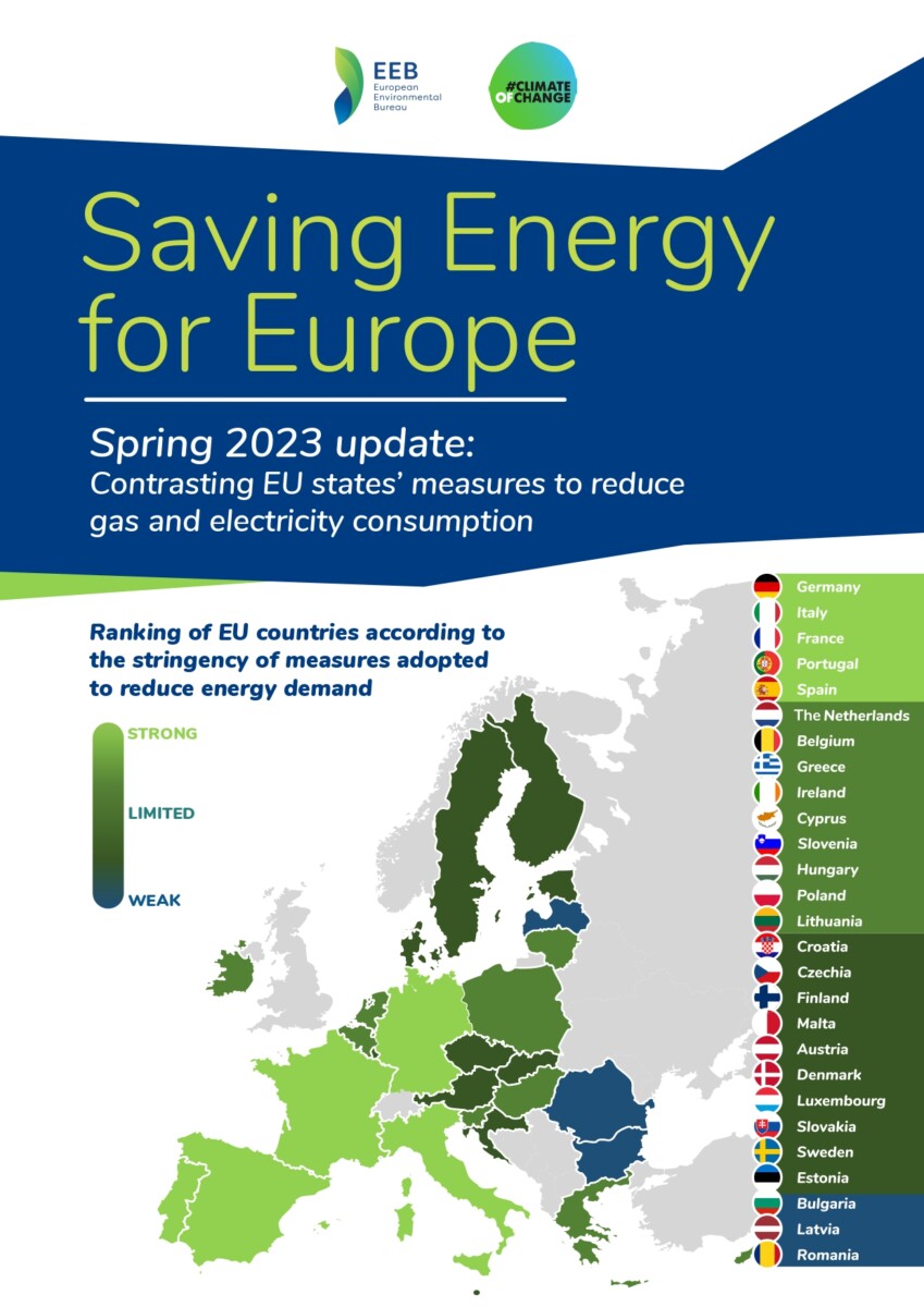 Saving Energy for Europe report - Spring 2023 update