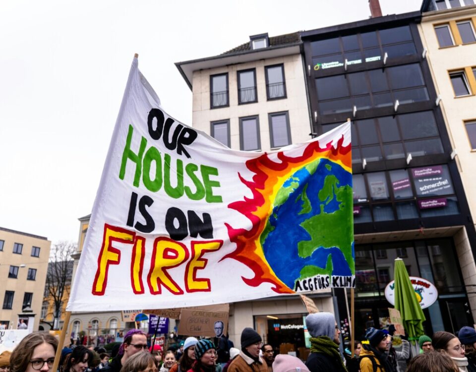 climate change protest